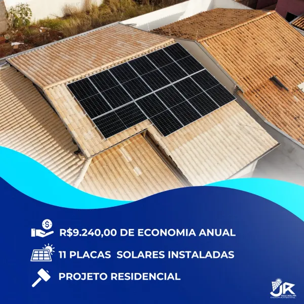 Projeto 12 da JR Eco Solar