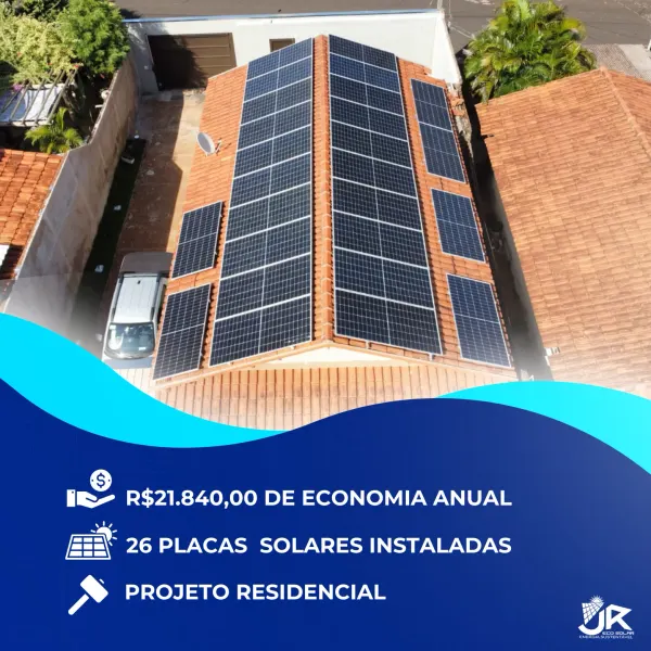 Projeto 10 da JR Eco Solar
